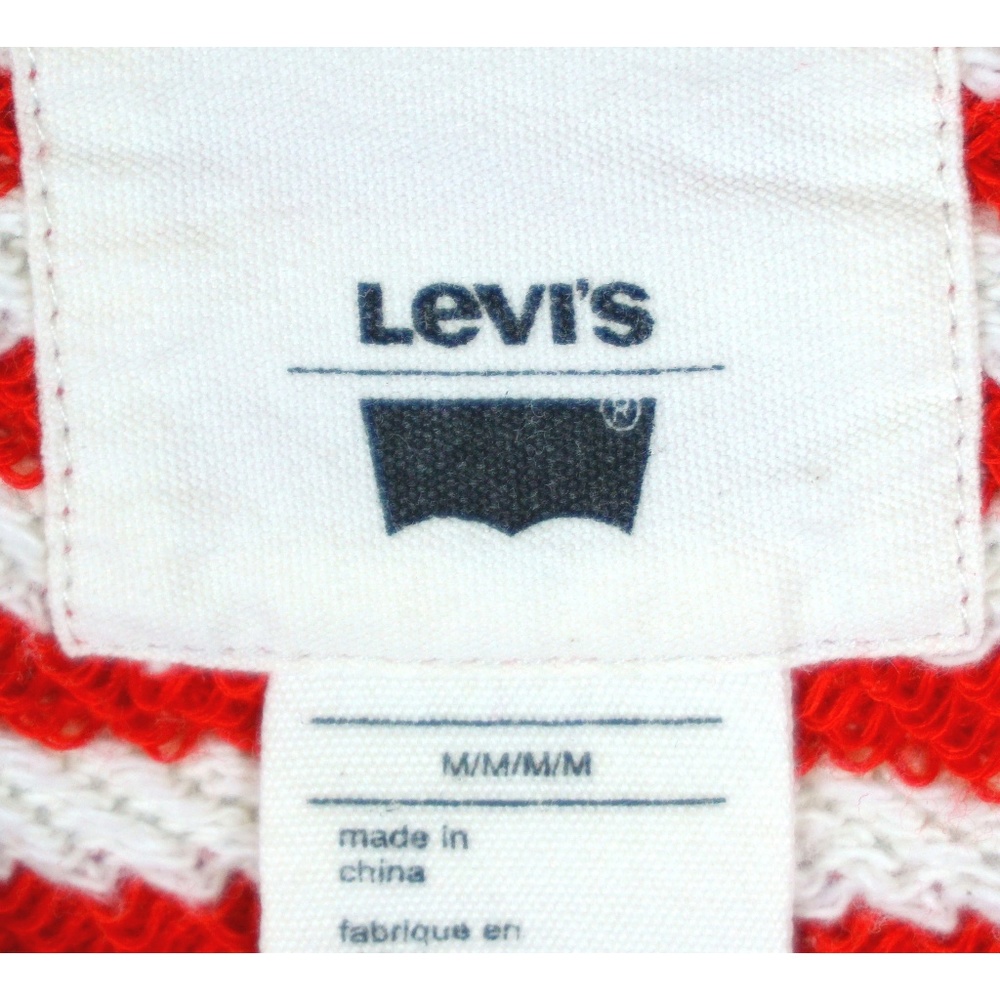 Levi's Light weight Stripe Sweater sz M - Picture 6 of 7